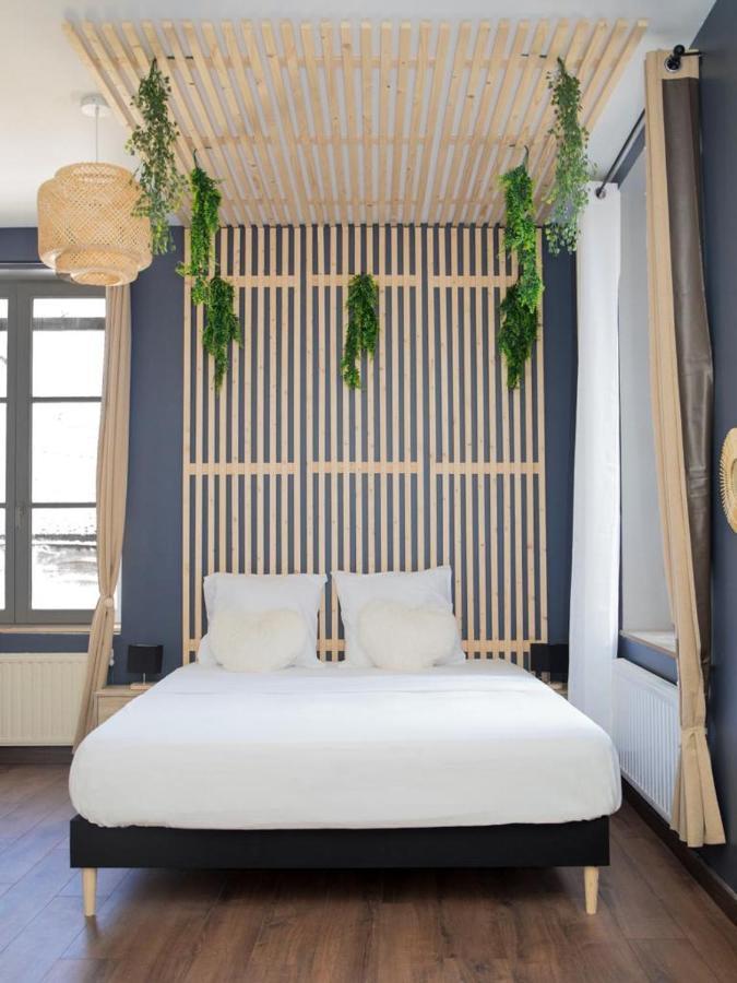 Evasion Tropicale - Studio Avec Spa, Cosy Et Renove Au Coeur De Soissons - 2 Pers 외부 사진